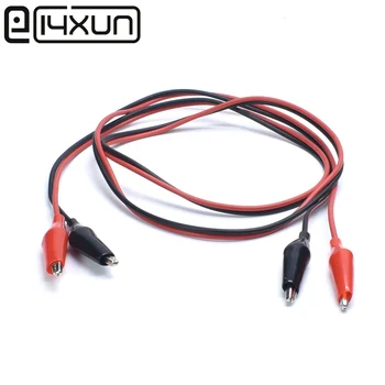 EClyxun, 1 бр. черен + червен кабел 2pi с двоен клипс, 