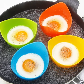 Силиконови форми за варене на яйца, форма за приготвяне на пастет, Термостойкая форма за яйца, Пръстени за купата, готварска печка, Бойлер, Кухненски принадлежности за приготвяне на храна