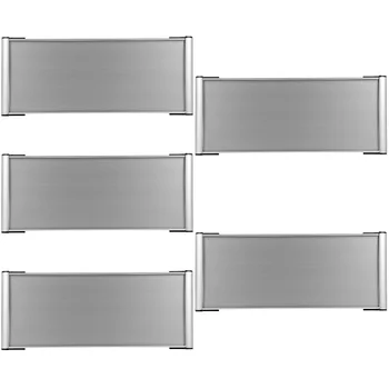 5шт Табела с името на врати от алуминиева сплав, Офис табела с името, Празна табела с името на врати
