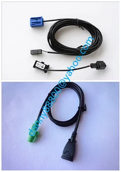 Радиото в автомобила Micphone Mic Bluetooth Кабел Aadaptor USB кабел кабел За BMW E90 X1 BMW Professional 1 комплект