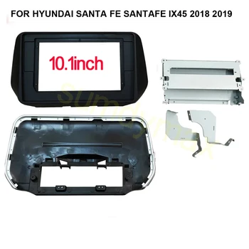10,1-инчови Автомобилни Радиоприемници За Hyundai Ix45 Santafe Santa Fe 2018-2020 голям екран 2 Din android Автомобили Радиоприемная Рамка