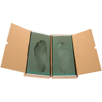 Ортопедична кутия от стиропор за краката, кутия за изработване на форми за печат на крака, кутия от стиропор, за ортопедични стелки