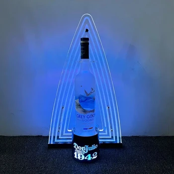 Рум-glorifier бутилки VIP Дисплея шампанско Презентатора бутилки LED салона на адвокатското клас парти в нощен клуб OEM acrylic за Donjulio 1942