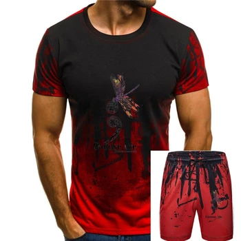 Мъжки t-shirt Dragonfly Choose Life Suicide Awareness, S-3Xl, дишащи блузи, тениски