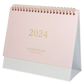 Настолен календар 2023-2024 Постоянен обърнат месечен настолен календар С юли 2023 до декември 2024 учебната година Постоянен настолен календар