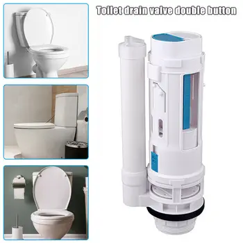 Ефективно седалка за тоалетната чиния, функционална подвижна Иновативен и елегантен клапан за освобождаване на вода, принадлежности за баня, удобна, лесна инсталация