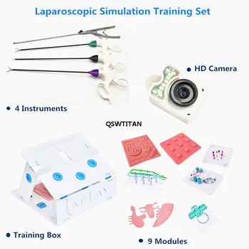 Лапароскопска хирургия, имитация на обучение, Симулатор за лапароскопия, Хирургически инструменти за лекари, инструменти за студентска практика.