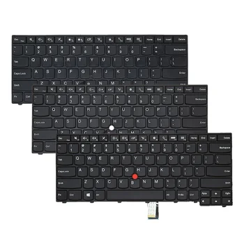 Новата клавиатура за подмяна на лаптоп, Съвместима с Lenovo T431S T440S L440 E440 T440 E431 T450 L450 L460 L470 T440P T460 T450S