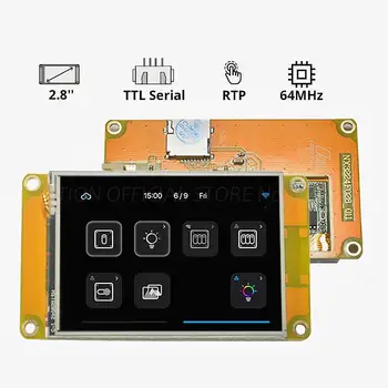 Nextion NX3224F024 Discovery Series HMI LCD Резистивен Сензорен Модул на Дисплея Безплатен Симулатор за Поддръжка отстраняване на Грешки Оператор Дестинация