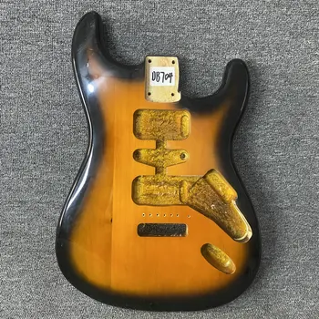 Звукосниматели DB704 HSH Недовършена корпус на китара ST цвят Sunburst Правосторонние китарните части със собствените си ръце, за подмяна на