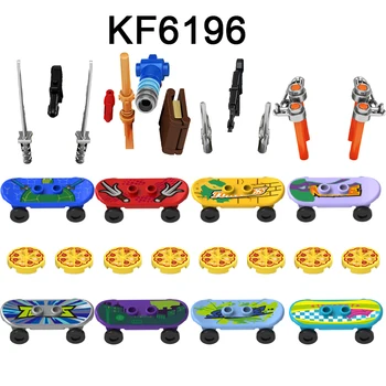 KF6196 Америка Аниме, ABS-пластмаса, мини-добит строителен блок, интелигентни играчки, фигурки, Детски колекции, подаръци