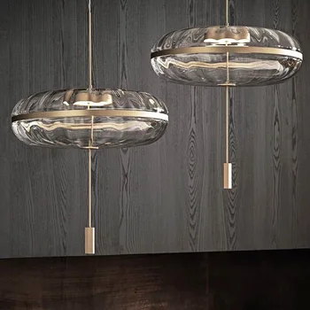 НОВИ висящи лампи Nordic LED, креативен дизайн, стъклени осветителни тела, окачен лампа за хранене, висящ лампа за дневна, вътрешно осветление