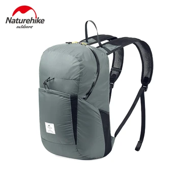 Сгъваема раница Naturehike 22 л, ультралегкая водоустойчив туристическа чанта, Мъжка Дамска кожена опаковка, пътни чанти за алпинизъм на открито