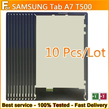 10 бр./лот Оригинален LCD дисплей за Samsung Galaxy Tab A7 10.4 2020 SM-T500 T505 T500 LCD дисплей с сензорен екран T500 Подмяна на LCD дисплея
