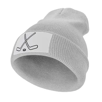 Хокей на вязаная шапчица Космата шапка с защита от uv Слънчева шапка Новост в шапка Облекло за голф Мъжки дамски