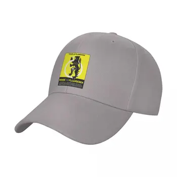 ОБИКОЛКА на Фландрия: реколта бейзболна шапка с рекламна принтом за велосипедни състезания, шапка дерби, мъжки облекла за голф, дамски
