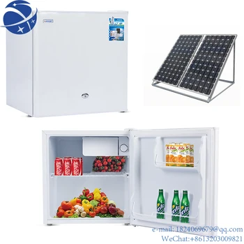 Компактен домакински Слънчев хладилник постоянен ток 12 В Хладилник за слънчева енергия с обем 50 л ЮН YI RAGGIE