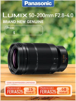 Panasonic Lumix 50-200 мм F2.8-4 Беззеркальная помещение M43 супер телефото обектив С увеличение Стандартен обектив M43 за GH6 GH5 G9 G85 Lumix 50-200 F2.8-4