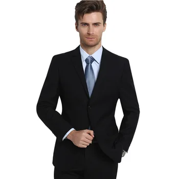 Нов офис костюм за професионална работа за мъже, елегантен сватбен костюм в черно, разширена настройка за летните и есенните партита 2019 г.