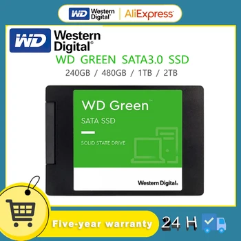 Western Digital 2 TB 1 TB 480 GB И 240 GB WD Green Вътрешен КОМПЮТРИ 2,5 