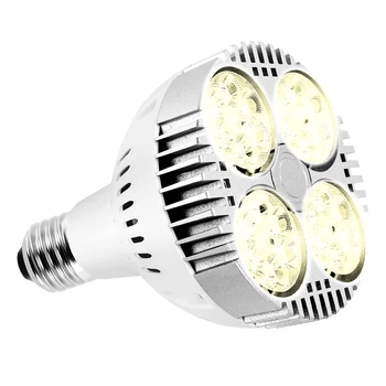 E27, Лампа за растенията Електрическа крушка 35w LED лампа за отглеждане на растения Пълен набор от топло бяла светлина за вътрешна градина оранжерии