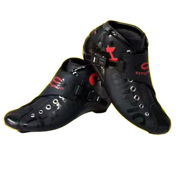 Обувки за скоростно каране на ролкови кънки Original CITYRUN CHAMPION Royal Road Горния обувки, изработени от въглеродни влакна, градинска обувки с широки пръсти, влакна
