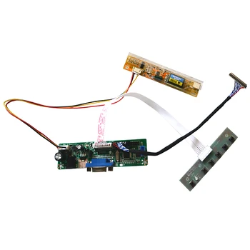 Комплект платка контролер VGA LCD за 14.1-инчов Монитор 1024 x 768 B141XG03 LQ133X1LH04 Q133X1LH13 CCFL LVDS