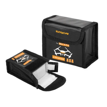 Сигурна Чанта LiPo Батерия За DJI Mini3 PRO Drone, Калъфче За Батериите, Взрывозащищенная Термостойкая Чанта За Съхранение на Аксесоари DJI MINI3