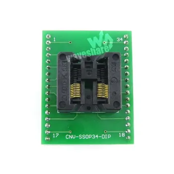 Тест конектор за свързване на адаптера на чип SSOP16 ДО DIP16 TSSOP16 за корпуса на SSOP16 със стъпка 0,65 mm
