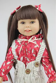 NPKCOLLECTION кукла с пълна силикон корпус, модна кукла, подарък за рожден ден, играчки за момичета, подарък за рожден ден