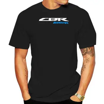 Мъжки тениски Мода 2022 Ново Лого CBR600RR Тениска CBR 600 RR Мъжка Черна тениска Размер M, L, XL Тениска