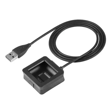 Преносимото USB-кабел за зареждане, зарядно устройство, поставка за зареждане, докинг станция за зарядно устройства за смарт-фитнес часа Fitbit Blaze.