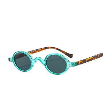 Модни Малки Кръгли слънчеви очила За жени, класически vintage слънчеви очила в стил Steampunk, мъжки слънчеви очила, нюанси UV400, овални Дамски рамки за очила