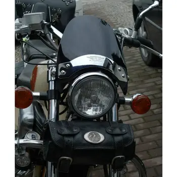 На предното Стъкло на мотоциклет Предното Стъкло, За да се 1996-2010 Harley Sportster 1200 XL Custom XL1200C 883 Low XL883L XL883C Softail FXSTC Черен